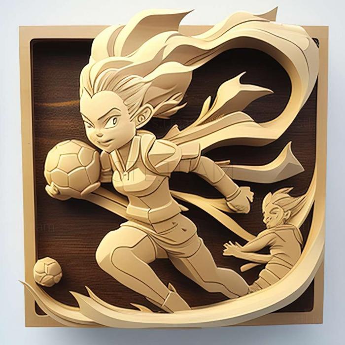 3D model Inazuma Eleven Heroes Great Road game (STL)
